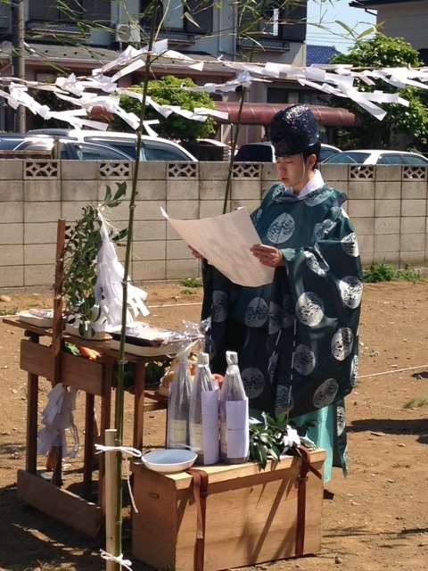 Ｏ邸地鎮祭